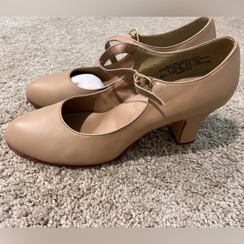 Capezio Nude Character Heel
